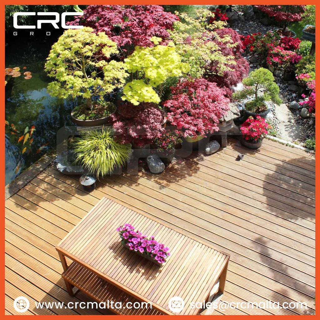 CRC Panorama Classic Outdoor Decking Boards OAK