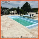 CRC Light Travertine Marbles