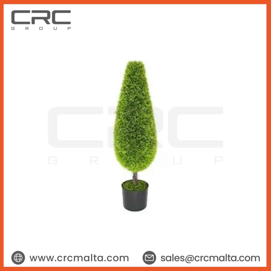 CRC Artificial Cypress Cone Topiary