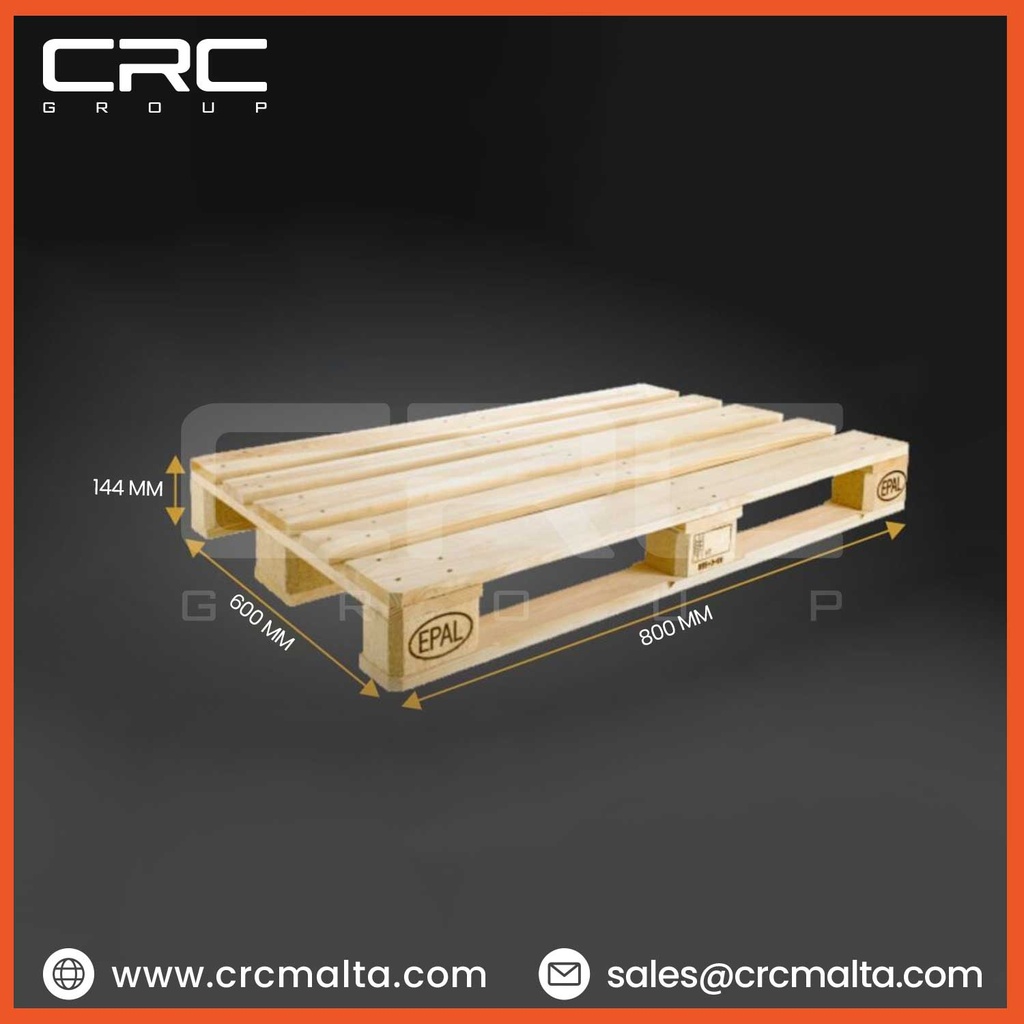 CRC EPAL Euro Pallet 800x600mm