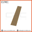 Curved Corrugated Slatted Acoustic Panels