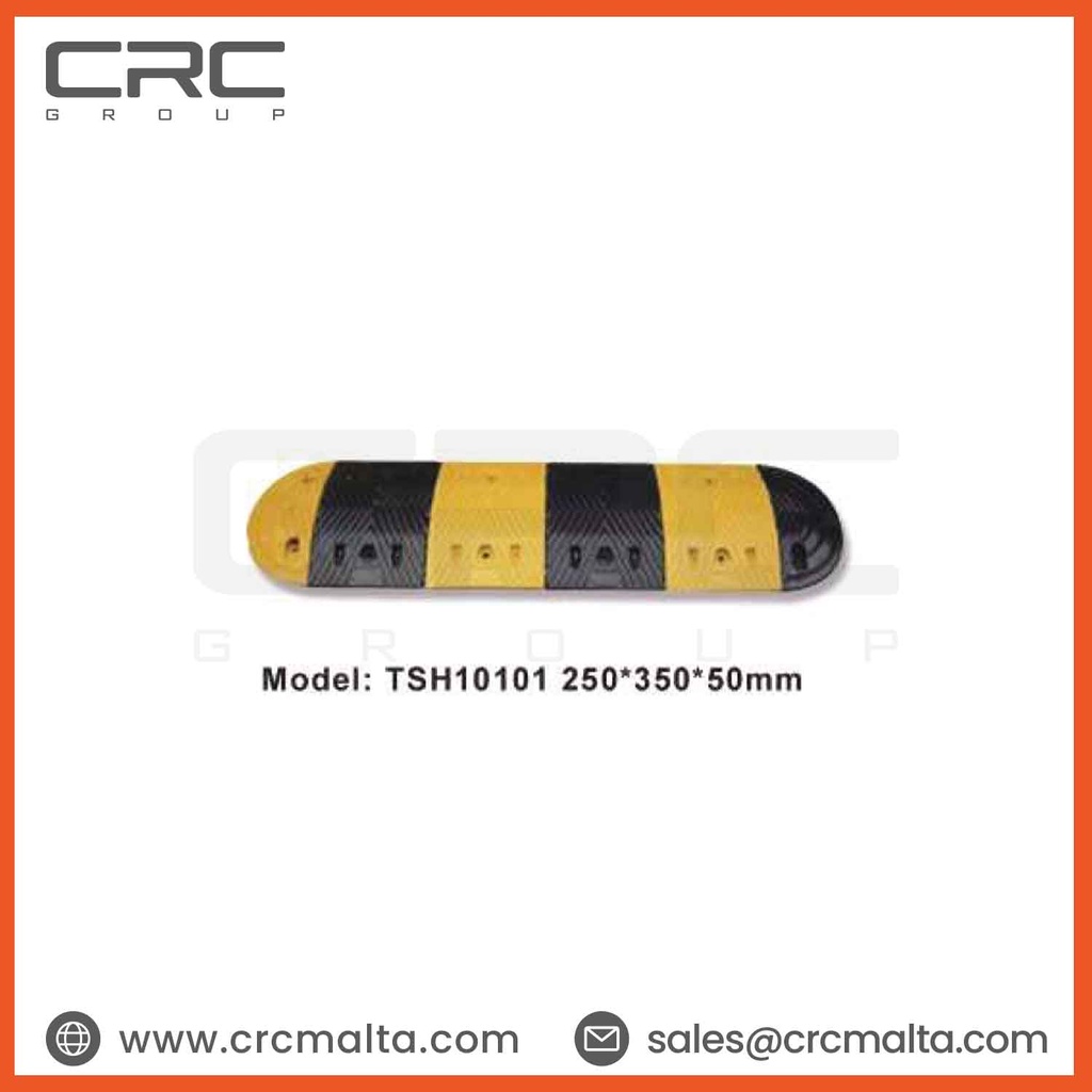 CRC Rubber Speed Bumps 250×350×50mm