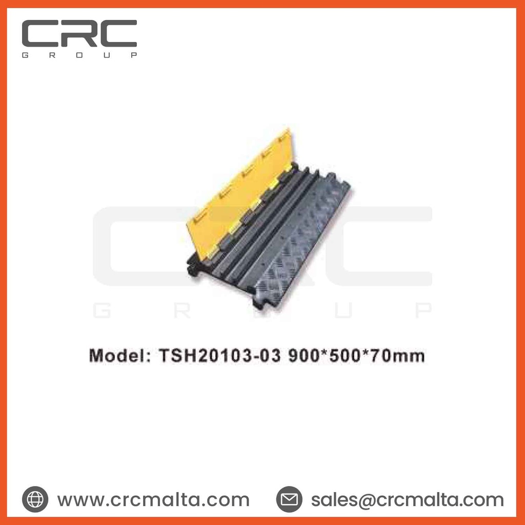 CRC Rubber Cable Protector 910×500×70mm